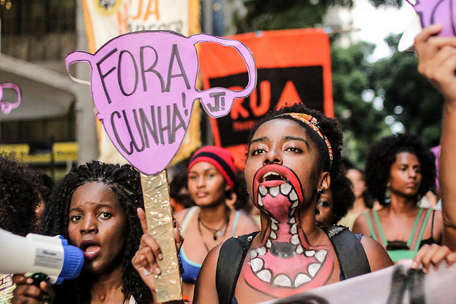 Mulheres Contra Cunha #2 • 2015/11/12 • Rio de Janeiro - RJ - Mídia Nija - Flickr