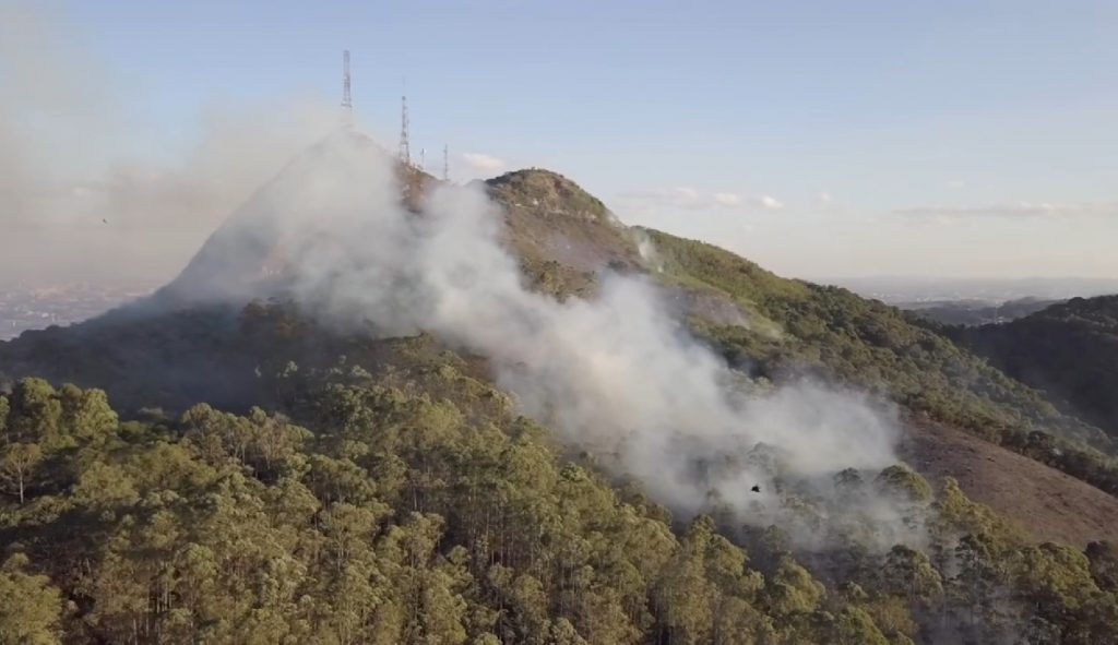 Incêndio no Jaraguá