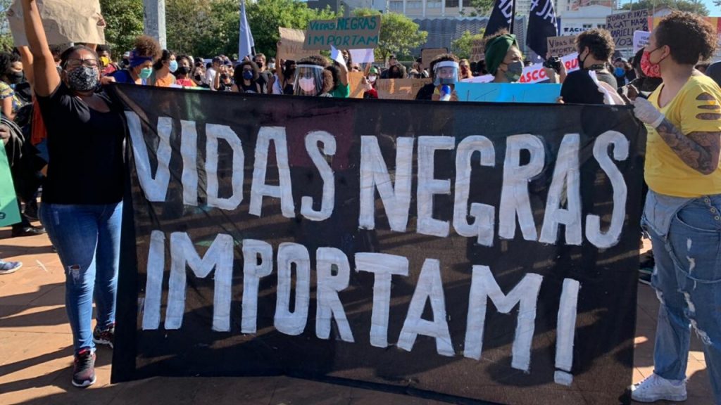 Ato Vidas Negras Importam Largo da Batata - 7 de junho de 2020