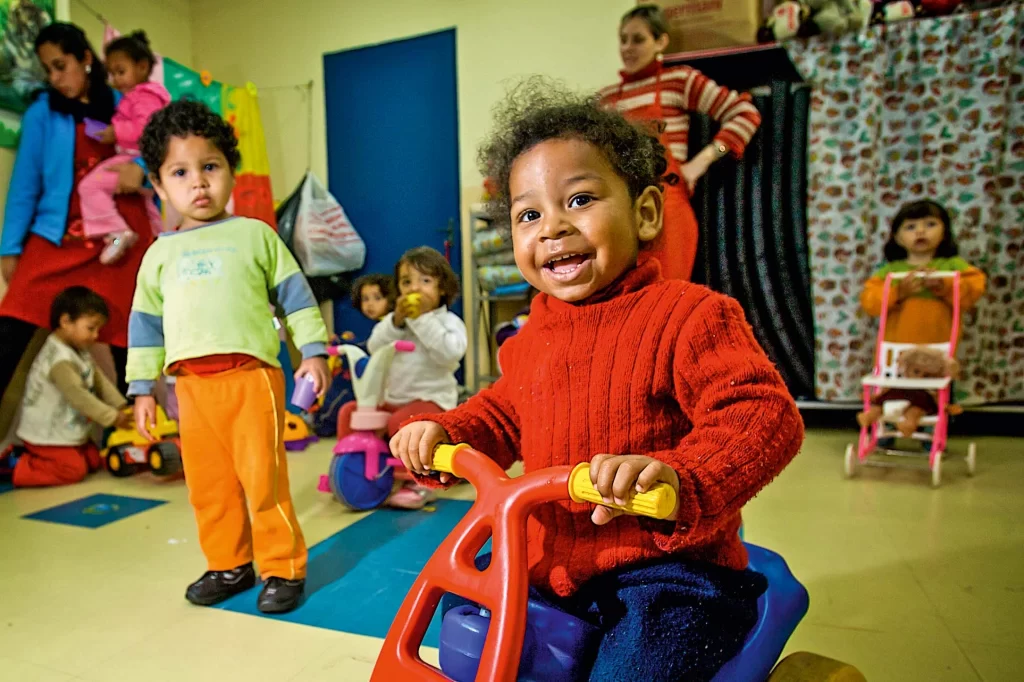 Creche, primeira infância, mães
