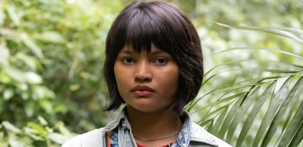 Ellie Makuxi. Mulher indígena