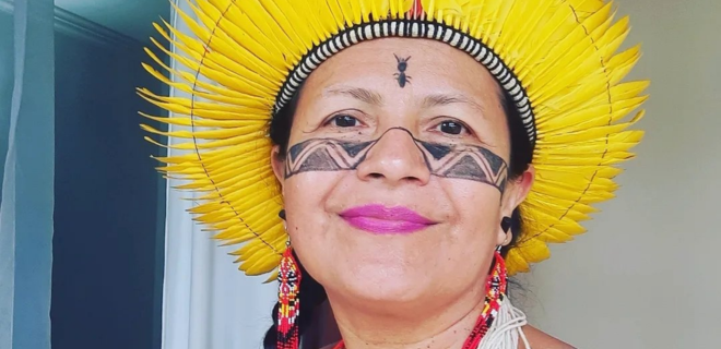 Sateré Mawé, liderança indígena, Marcivana