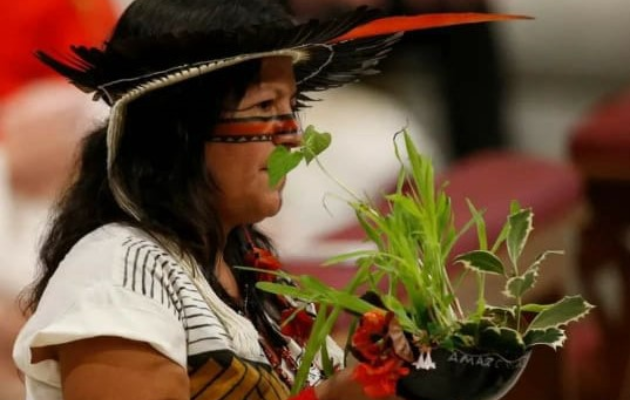 Sateré Mawé, liderança indígena, Marcivana